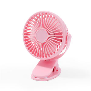 360 Degree Rotation Portable Mute Fan With Clip USB Rechargeable Desktap Adjustable Cool Fans for Desktop Student Dormitory Bedroom