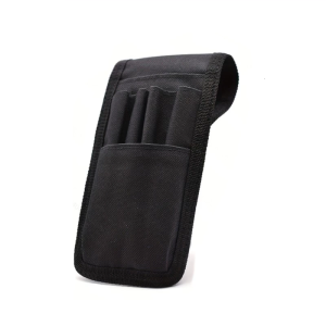 Reinforced Tool Bag Storage Waist Pack Featuring Scratch Resistant Nylon Fabric Pouch For Construction Site Use