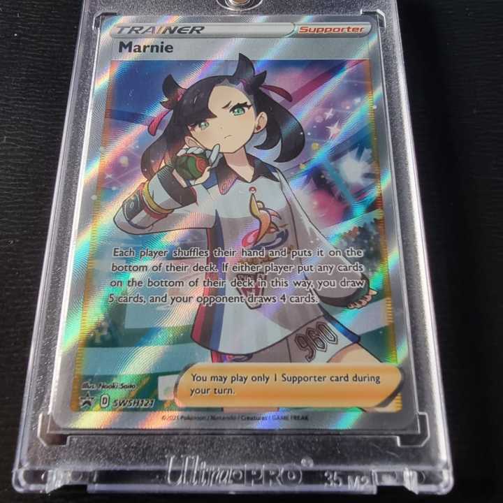 hyper rare cards Pokemon Card Sword & Shield Marnie 200/202 Full Art TCG MINT 9 Graded –  Brokenvase Games main image 1