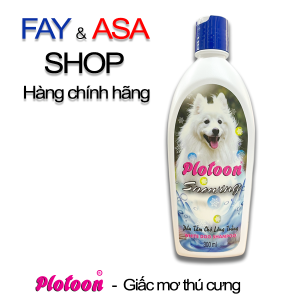 Dầu Tắm Chó Mèo Plotoon - Hương Liệu Châu Âu Thiên Nhiên Cao Cấp - 300ml