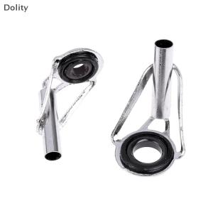 🎄【Special price】Dolity 8pcs Stainless Steel Fishing Rod Tip Ring Eye Guide with Ring Repair Kit
