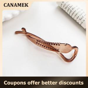 【 CANAMEK 】 Minimalist Twist Banana Clip Simple Barrettes Ponytail Holder Elegant Hairpins For Women Girls Fashion Hair Accessories Gifts