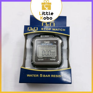 [QQ] Đồng Hồ Bấm Giờ Thể Thao Q&Q 10 Lap Chống Nước Độ Sâu 50m Chuyên Dụng Phụ Kiện