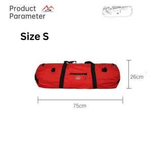FEELNATURE กระเป๋าขนาดใหญ่ อเนกประสงค์แบบพกพา พับกระเป๋าเต็นท์เดินทางแพ็คกันน้ำ Camping Backpacking