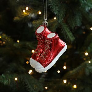 MMLUCK Cartoon Christmas Elf Pendant Shiny Red Santa Claus Xmas Tree Pendant Window Decoration Plastic Merry Christmas Decor Holiday Party Decor