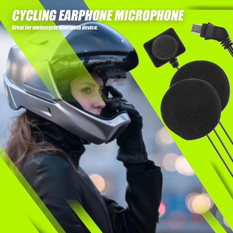 H8Motorcycle Helmet Bluetooth Headset Microphone Speaker Headset Accessories