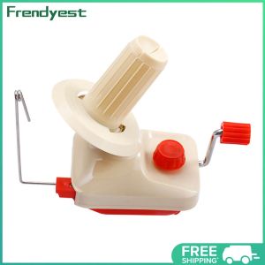 COD [Free Shipping] Lightweight Hand Operated Yarn Winder for DIY Knitting and Crocheting Easy to Use Manual String Winder Tool