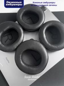 Ear Pads Moondrop Para 1/2 Cosmo EP100A Venus Sheepskin Earmuffs Perforated Sheepskin Dermis Headphones Memory Covers Sponge