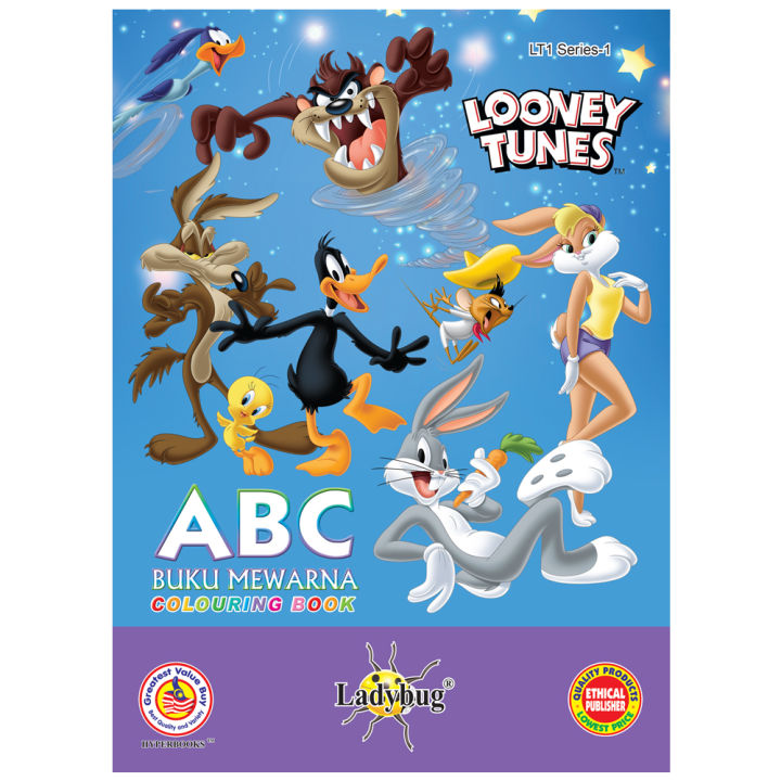 Looney Tunes Abc Colouring Book LT1 SERIES 1 | Lazada