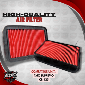 EA Air Filter for TMX SUPREMO/CB 125 - High Quality Motorcycle Air Filter
