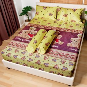 Barkaila - Sprei Set Anak Motif Karakter Ukuran 180x200cm Elegan Minimalis