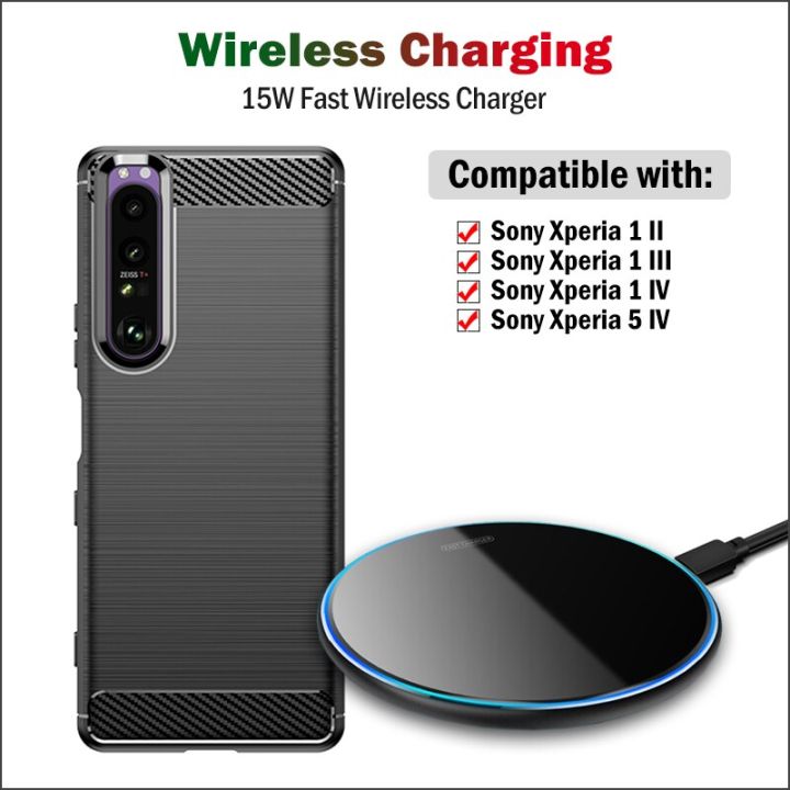 Phone Charger Sony Wireless Charging Pad 15W Fast Qi Wireless