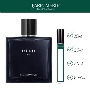 Nước hoa Bleu De EDP hương thơm nam tính lịch lãm - Parfumerie Trial Size 10ml/20ml/30ml