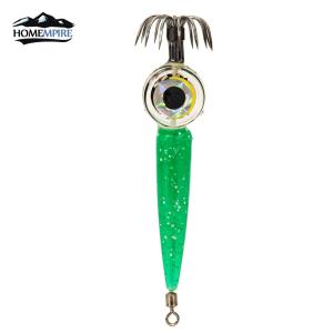 Homempire Fish Lure Light LED Deep Sea Glowing Fishing Squid Octopus Lamp Tackle Tools Underwater Light Luminous Cuttlefish Jig Hook