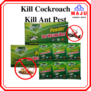 MAJU Powder Anti Ant Anti Cockroach Killer Bait Ubat Lipas Ubat Semut 蚂蚁粉蟑螂杀手 Ant Pest control Racun Lipas Racun Semut