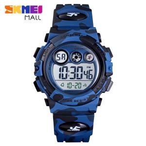 SKMEI 1547 Teen Student Colorful LED Flash Light Boys Fashion Men Watch Digital Sport Stopwatch Alarm 50m Waterproof