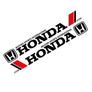 Honda Car Stickers Auto Door Side Body Decor Decals Anti-scratch Cover Scratches For Honda Brio City Civic CRV HRV BRV Accord Mobilio WRV Odyssey Freed Jazz Car Decoration