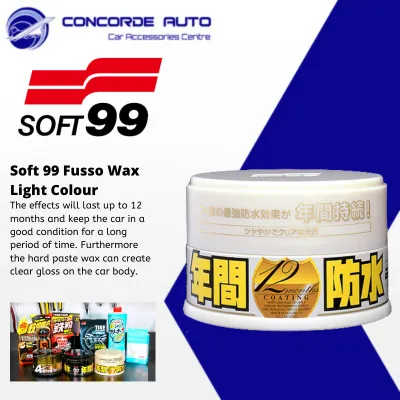 Soft 99 Fusso Wax Light Colour - 200g