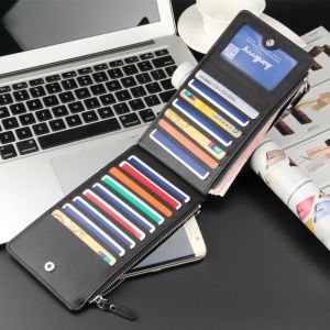 CHPERF Multifunctional 16 Slots Card Holders Large Capacity Foldable ID Card Case Fashion Square Cash Coin Purse Ladies