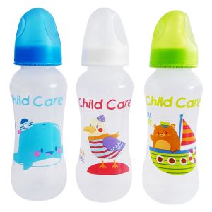 8oz Feeding Bottle 3pcs for Baby BPA Free | Newborn Baby Needs | Bliss Baby Stuff