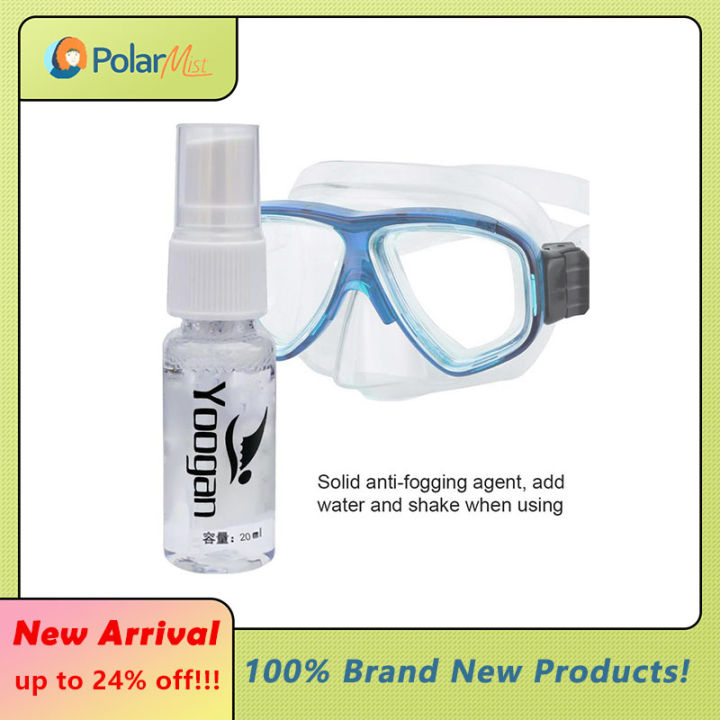 20ml Swimming Goggle Anti Fog Spray Swimming Goggle Defogger Glasses