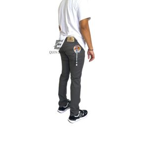 Celana Chino Panjang Pria Slimfit Fifteen Denim Kerja Harian Santai Casual Formal Abu Mocca Hitam Krem Hijau Army Navy Blue Size 27 34