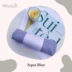 [ Free Pouch ] Kerudung Segiempat Polycotton Premium Bella Square Plain Hijab