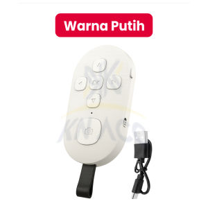 [KN ACC] NANVAN NVN-BR7 BLUETOOTH REMOTE SHUTTER SELFIE WIRELESS STYLISH MINIMALIS UNTUK SMARTPHONE UNIVERSAL