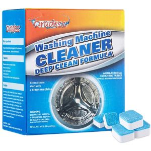 Higher Home 12pcs washing machine effervescent tablets deodorant disinfectant washing machine cleaning agent