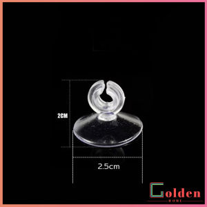 Golden ถ้วยดูดล๊อคสายตู้ปลา ตัวดูดกระจก สำหรับล๊อคท่อสายอากาศ Aquarium Suction Cup Clips