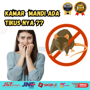 Penghalang Hewan Tikus Kecoa Masuk Kamar Mandi Anti Bau Drain Floor Otomatis Buka Tutup