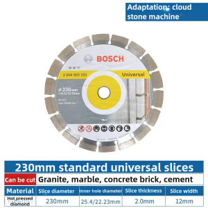 Bosch Ultra-Thin Sharp Ceramic Tile Saw Blade Diamond Cutting Blade Angle Grinder Marble Machine Saw Blade Stone Concrete