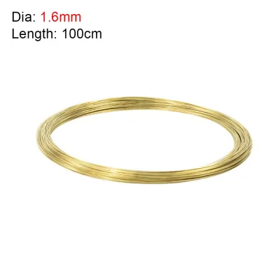 TOOLS 421STORE 1Pcs 1.0mm 1.6mm Thanh đồng thau 100cm Nhiệt độ thấp Que hàn Bền bỉ Dây đồng thau Để sửa chữa hàn hàn đồng hàn thiếc