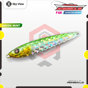 Umpan Metal Jig 100 Gram MONGKALO AMBISIOUS Sisik Besar Micro Jig 100g 100gr 100 g 100 gr 100grm