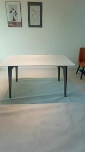 Slate Dining Table Italian Minimalist Household Small Apartment Rectangular Dining Table