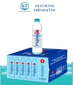 NƯỚC UỐNG ION KIỀM FUJIWA 300ML (Thùng 24 chai) - KIỀM HÓA CƠ THỂ BỊ DƯ A XÍT CÔNG NGHỆ NHẬT BẢN
