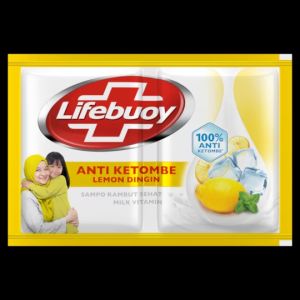 Shampoo / Sampo / Perawatan Rambut & Kepala Lifebuoy Rambut Rontok Aloevera Kuat & Berkilau Habbatussauda Lemon Dingin Menthol Dingin 12 pcs x 10 ml