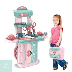 Mainan Edukasi Anak Koper Dokter 3in1 - Little Doctor Set 008-975 Mainan Koper Dokter Dokteran Cilik