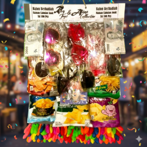 Usaha Warung Balon Cabutan Berhadiah Isi 100pcs. Dapet Kacamata