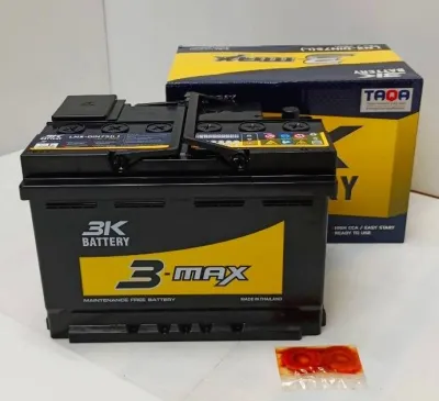 3K MAX LN3 แบตเตอรี่รถยนต์ : TOYOTA REVO FORTUNER NISSAN TERRA FORD EVEREST RANGER BT50 PRO BENZ BMW MG GS VOLV0 VOLKSWAGEN etc.