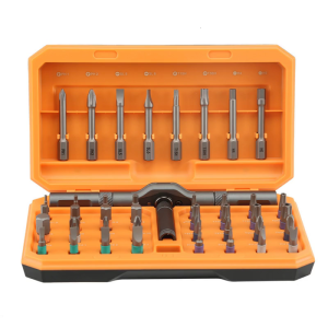 Ratcheting Screwdriver 42 Magnetic Bit Reversible Torques Mechanism Integrated Magnetic Slot For High Performances