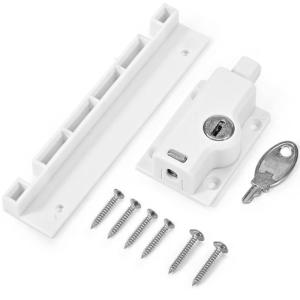 Child Safety Window Restrictors 1 Pack Instants Installation Without Drilling Required for Enhances Home Protective