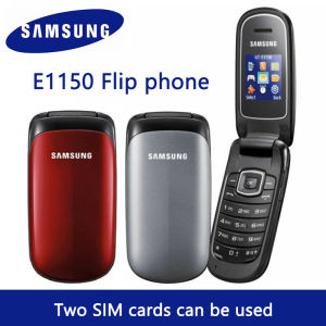 Samsung E1150 mobile phone flip phone student spare business button small phone for Samsung