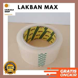 LAKBAN PLAKBAN BENING MAX 48mm x 78-80 mtr x 45 Mic 1 Pcs 90 yard