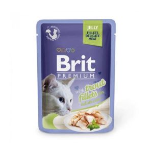 100g Brit Premium Beef Stew Chicken Sterilised All Stages Adult Kitten Cat Cats Pet Wet Food Pouches