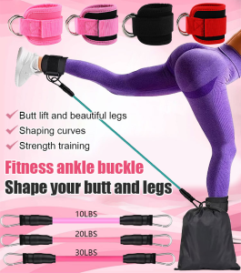 รั้งข้อเท้า การสนับสนุนแบริ่งน้ำหนัก ใช้ซ้ํา สนับขา เสริมความแข็งแรงของขา ปรับได้ แฟชั่ น ุ่มพอดี