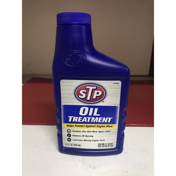 STP OIL TREATMENT 443ML (in the blue bottle) | Lazada PH