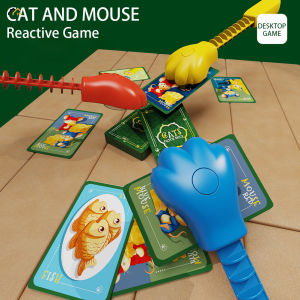 Cat and Mouse Game Kid Toy Hand Eye Coordination Training Toy For Kids Birthday Present