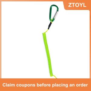 【ZTOYL】 Dây thép leo núi Khóa chống mất dây luya Kìm câu cá cần câu dây