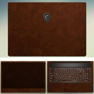 PU leather laptop stickers for MSI stealth 14 studio cyborg 15 B13VEK-610CN ge78hx modern 14 Pulse 15 b13v ge77 gp77 gp78